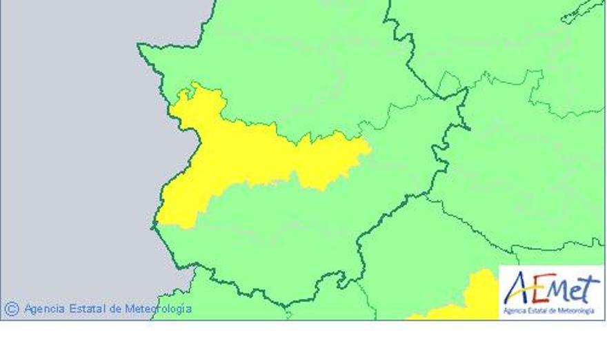 Extremadura, en alerta amarilla, alcanzará hoy los 39 grados de temperatura