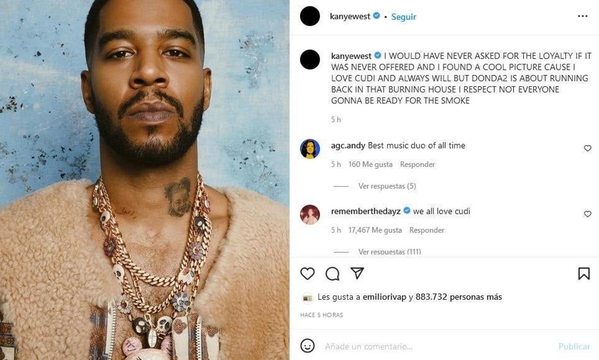 Kid Cudi, eliminado del proyecto de Kanye West