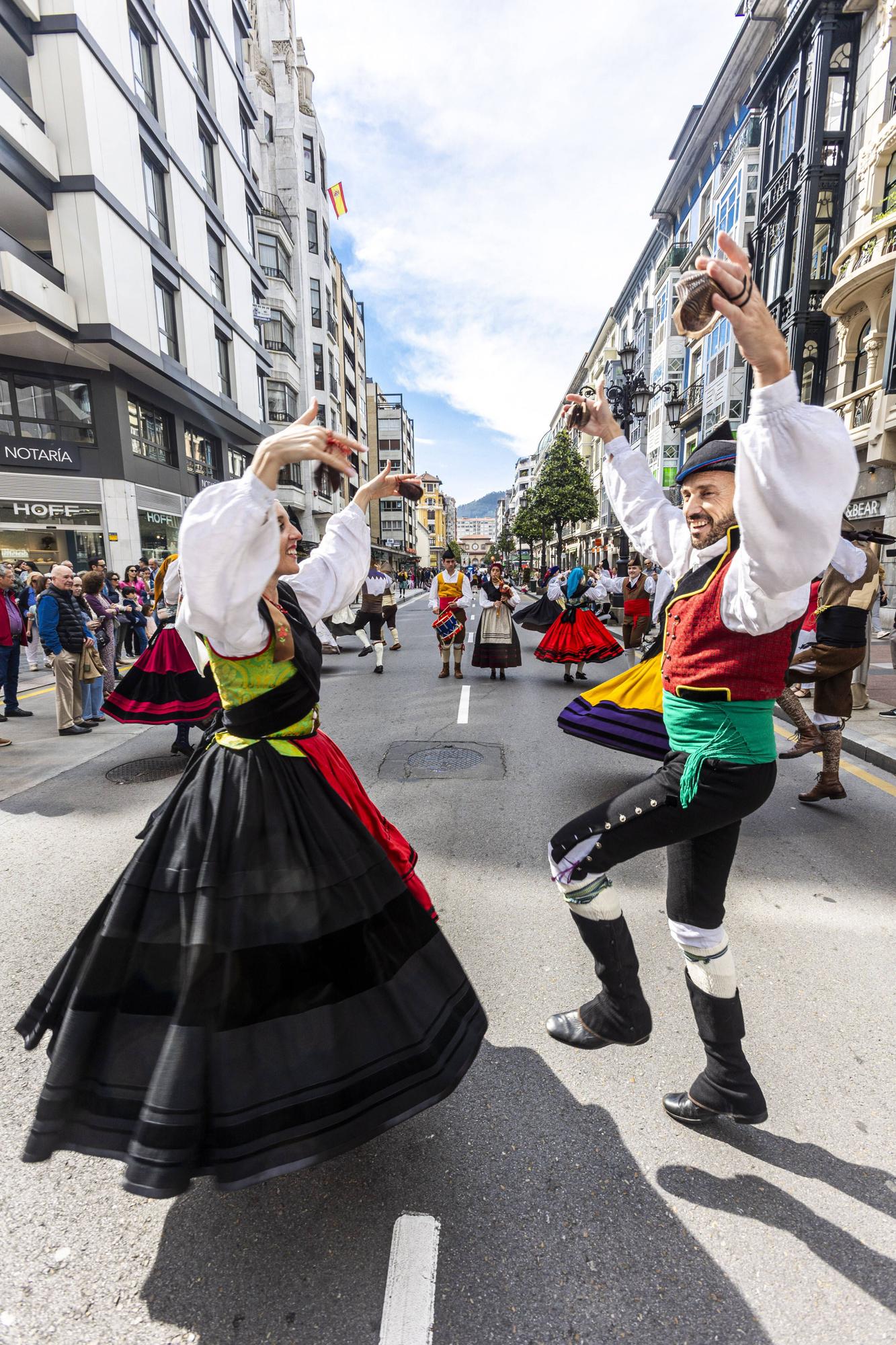 Gran éxito de la feria de La Ascensión en Oviedo