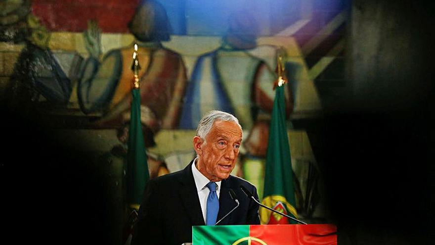 Marcelo Rebelo de Sousa, presidente de Portugal. |  // P. NUNES