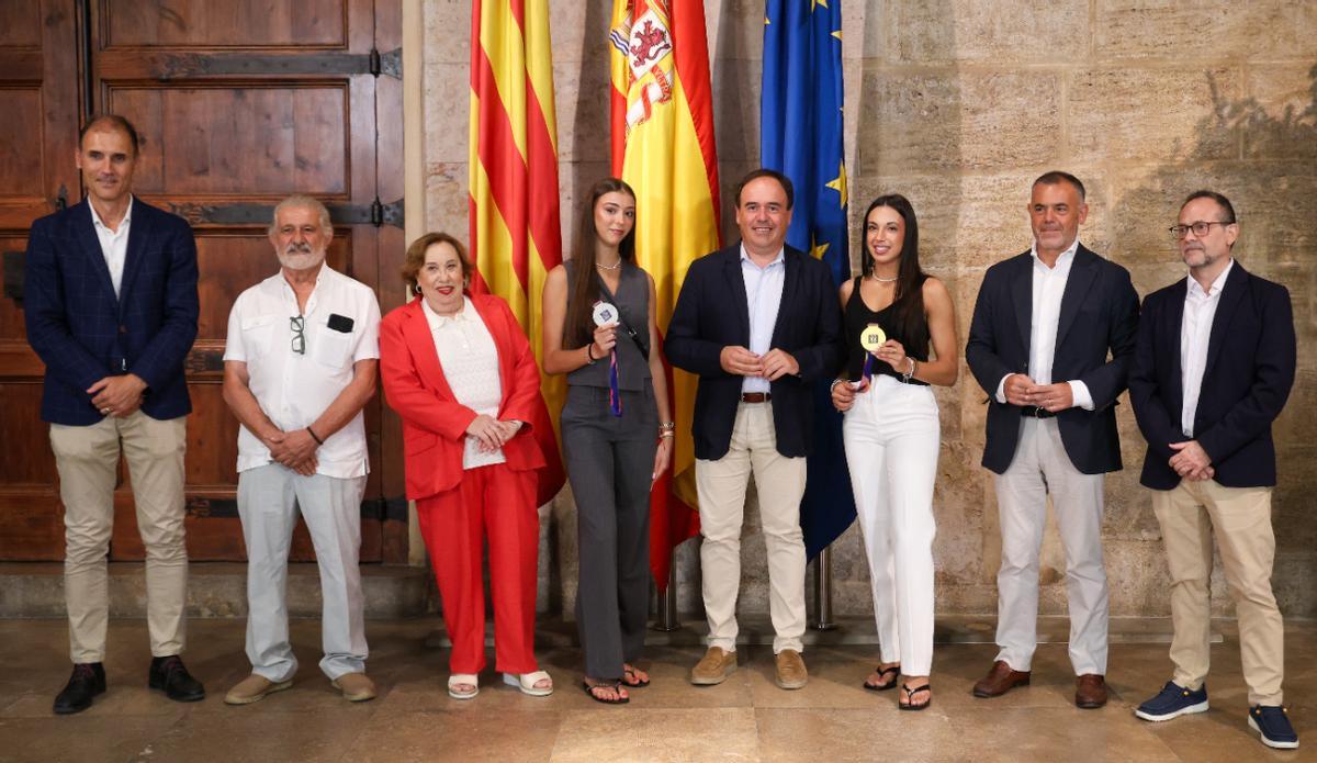 Recepción en la Generalitat