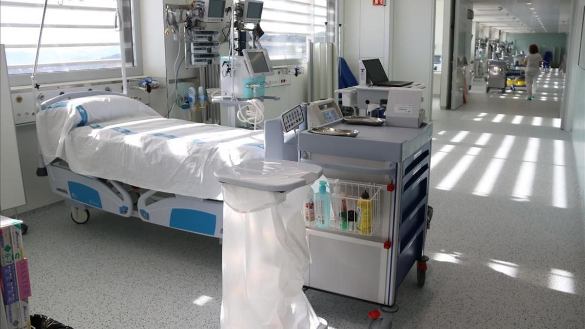 Can Ruti, en Badalona, pone en marcha un nuevo hospital satélite con cien camas para pacientes covid