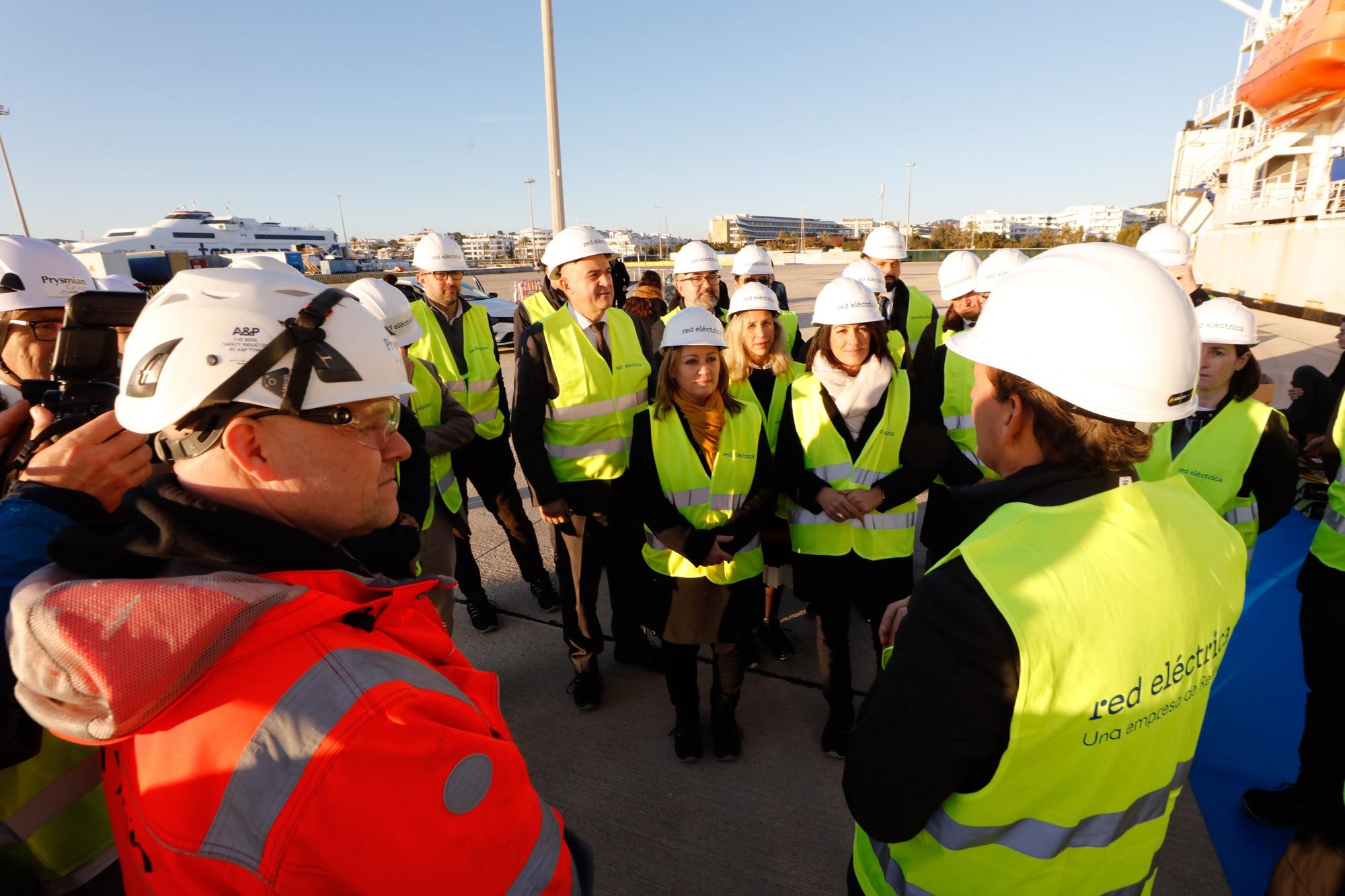 Presentación del nuevo enlace eléctrico entre Ibiza y Formentera