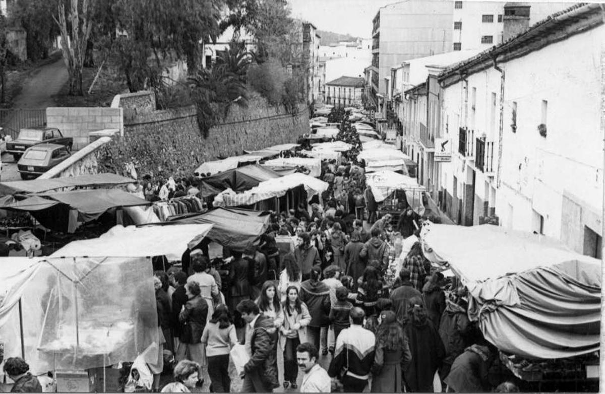 Las diferentes localizaciones del mercado franco desde 1977