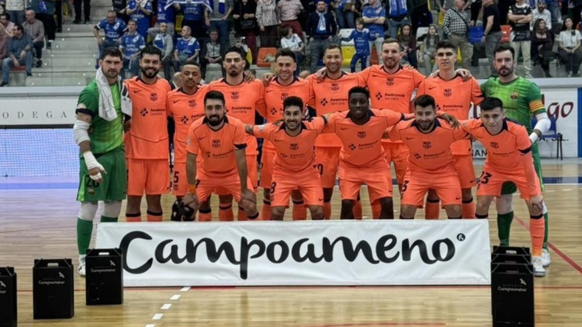 El Barça, el pasado sábado en Manzanares