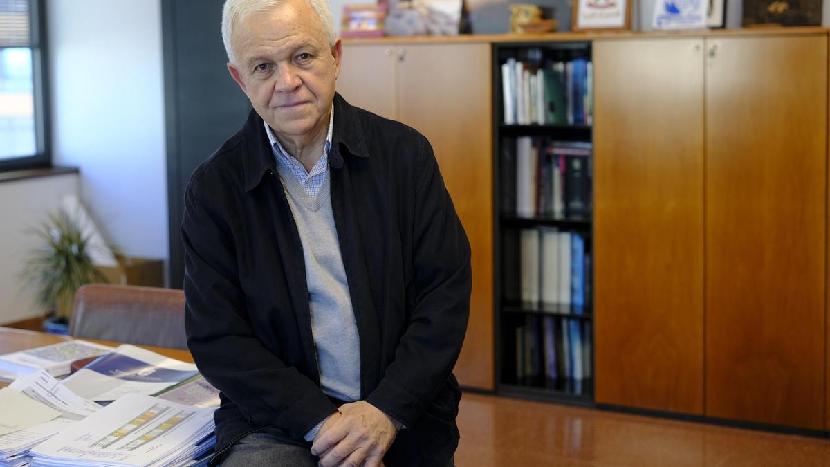 Carmelo Ramírez, secretario de Organización de Nueva Canarias-Bloque Canarista y consejero del Cabildo de Gran Canaria, posa para la entrevista,.