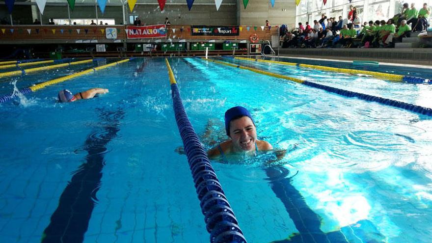 Una activitat a la piscina de Roses.