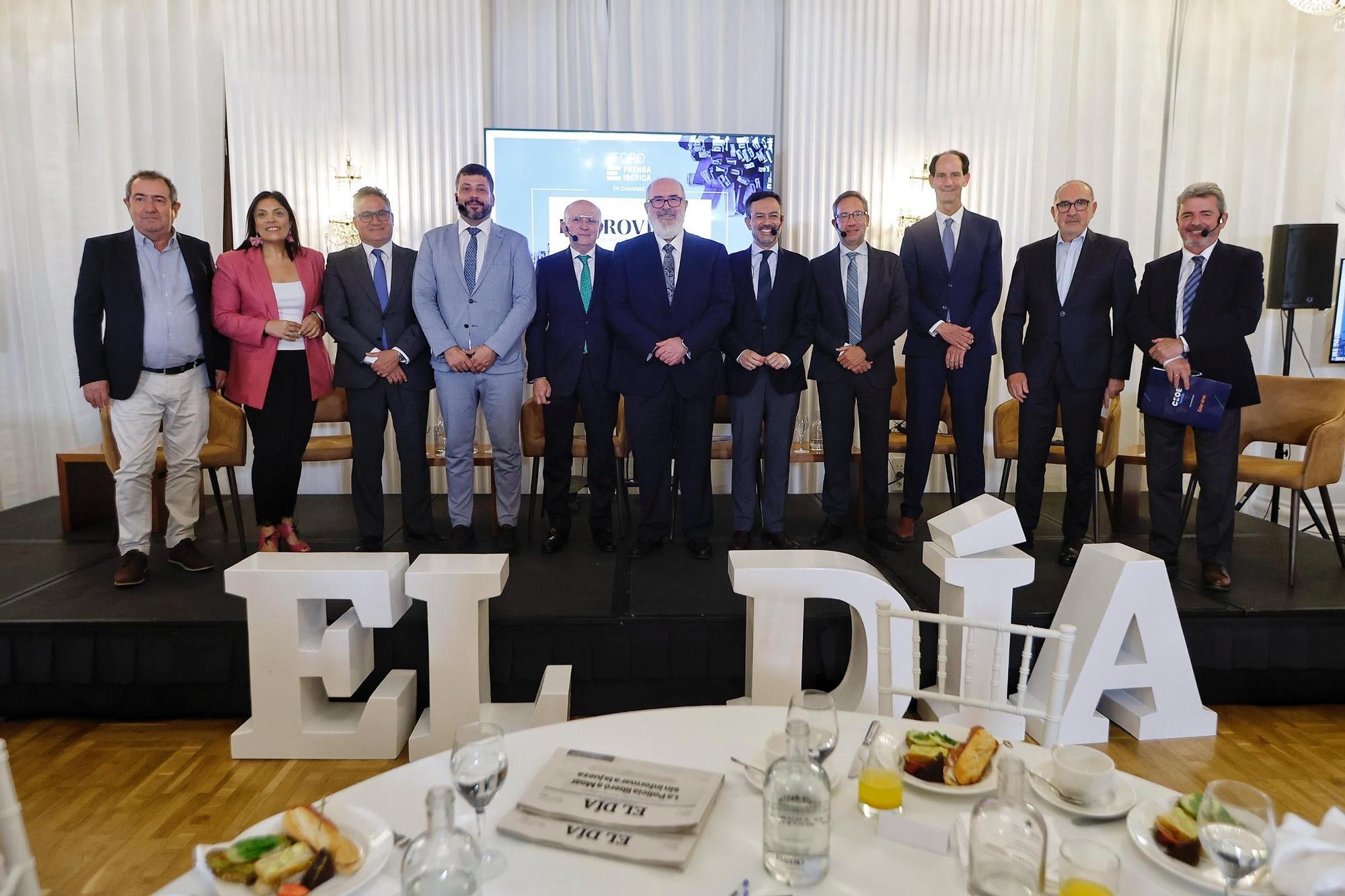 Foro sobre 'Conectividad turística' de EL DÍA y la CEOE