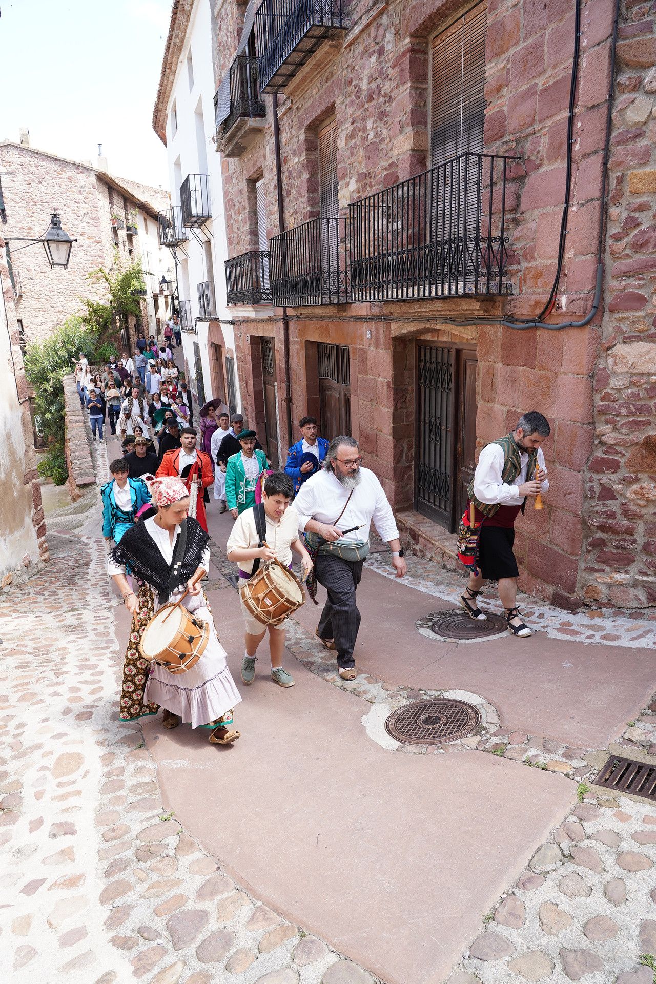 Las mejores imágenes del 'regreso' de Vilafamés a 1900