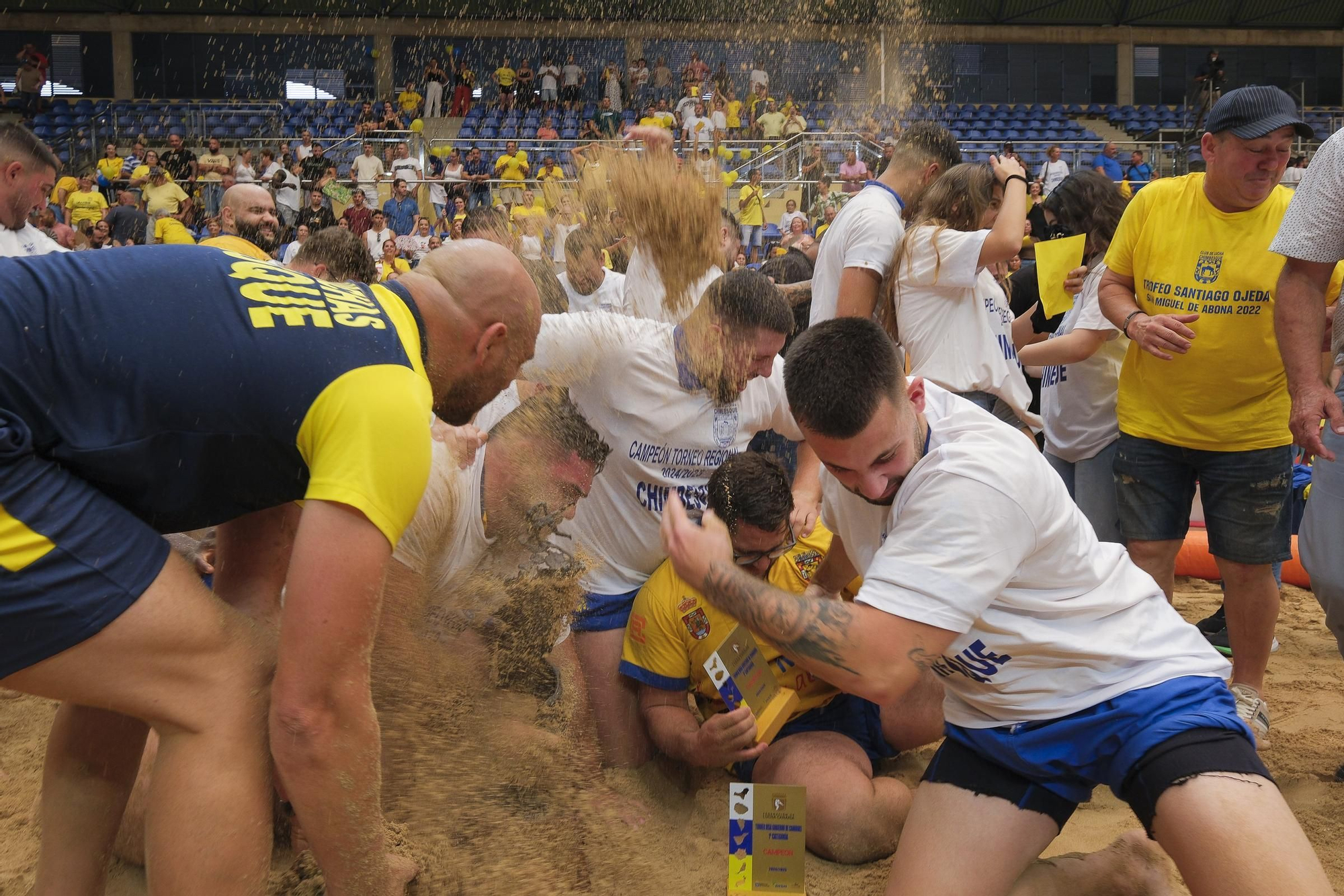 Final del torneo DISA Gobierno de Canarias de Lucha