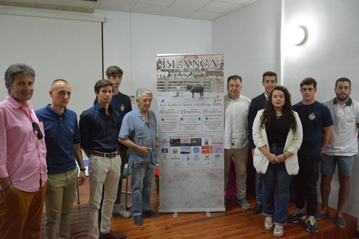 Presentación de la Feria Taurina de Blanca 2025