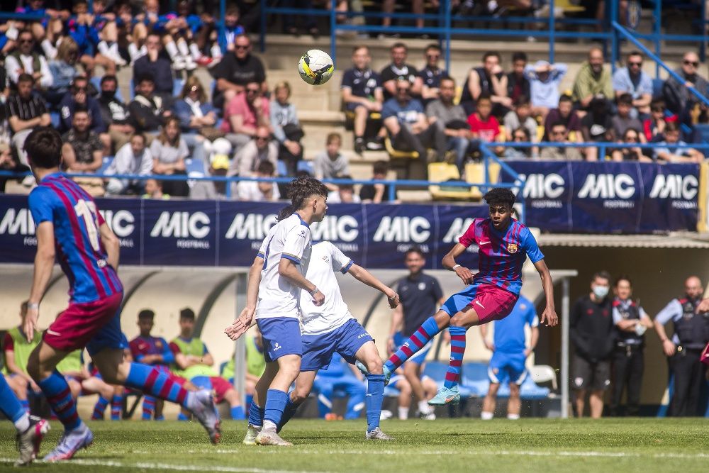 FC Barcelona i Athletic Club triomfen en la cloenda del MICFootball a Palamós