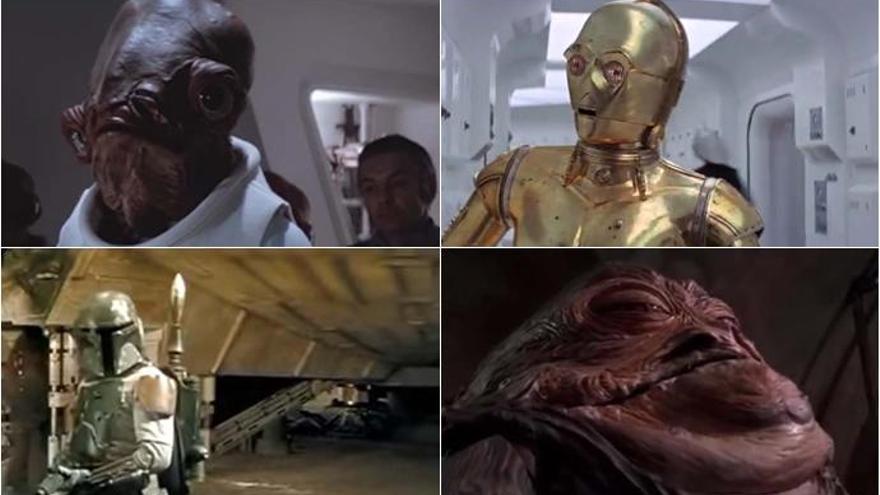 Personajes que han salido en &#039;Star Wars&#039;.