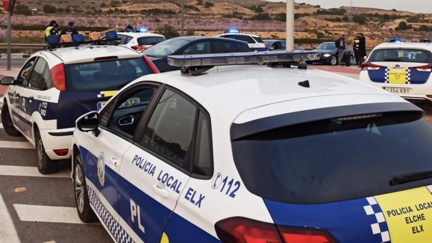 Vehículos de la Policía Local de Elche