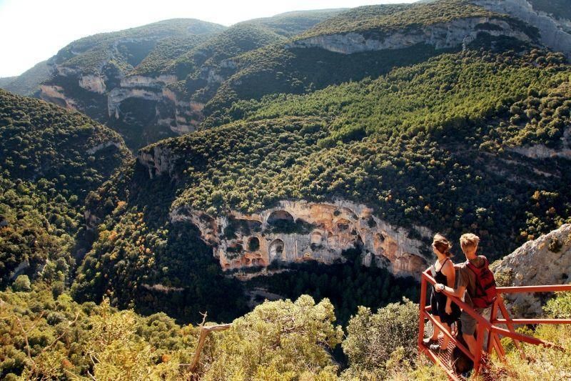 Mirador en la Sierra de Guara