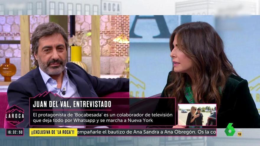 Juan del Val responde a una comprometida pregunta de Nuria Roca sobre sexo: &quot;¿Dónde te documentas?&quot;