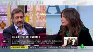 Juan del Val responde a una comprometida pregunta de Nuria Roca sobre sexo: "¿Dónde te documentas?"