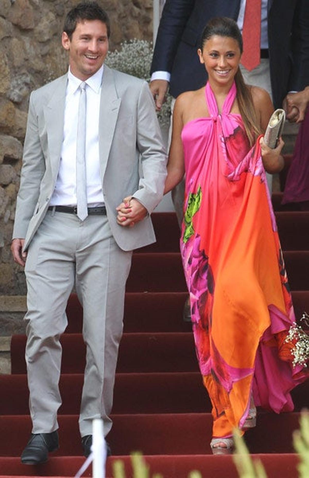 Messi y su novia