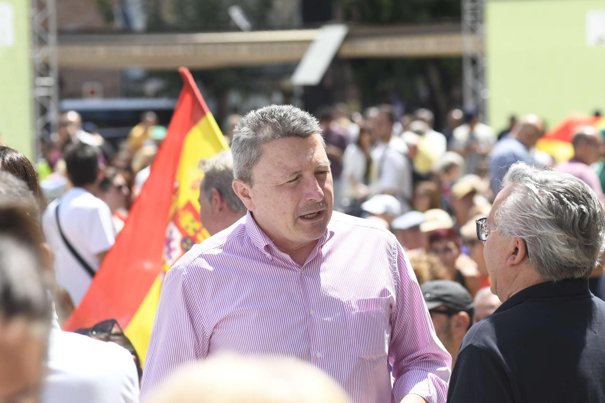 Acto de Santiago Abascal y Jorge Buxadé en Murcia