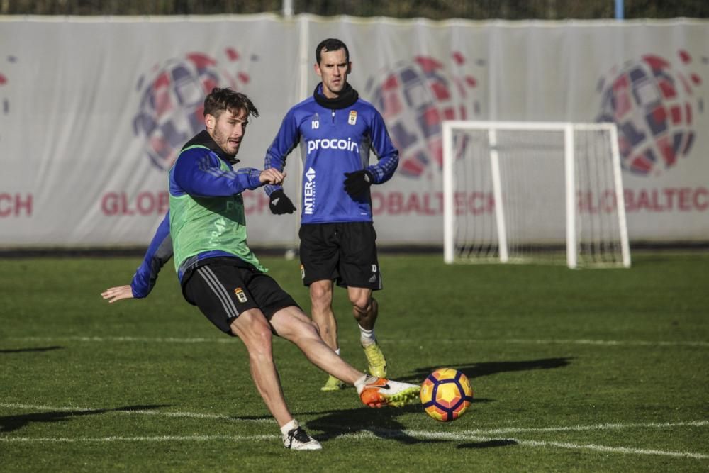 Entrenamiento del Real Oviedo