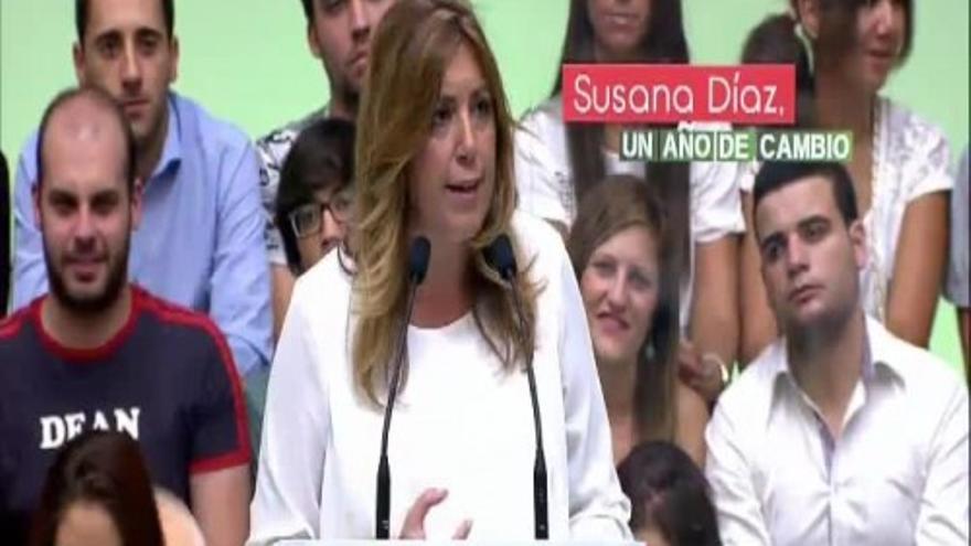 Susana Díaz: "Soy roja y soy decente"