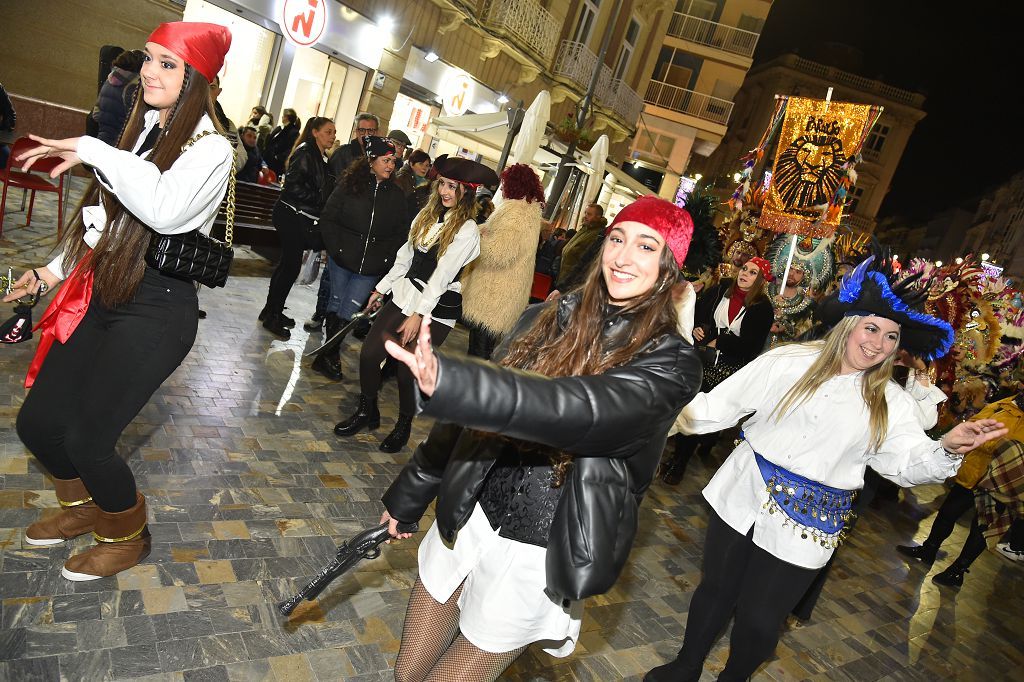 Las imágenes del pregón de 'El Sevilla' para dar comienzo al Carnaval de Cartagena 2023