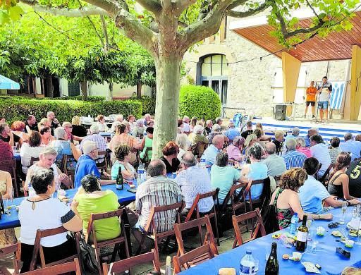 Un moment del dinar previ a la presentació de l&#039;auca