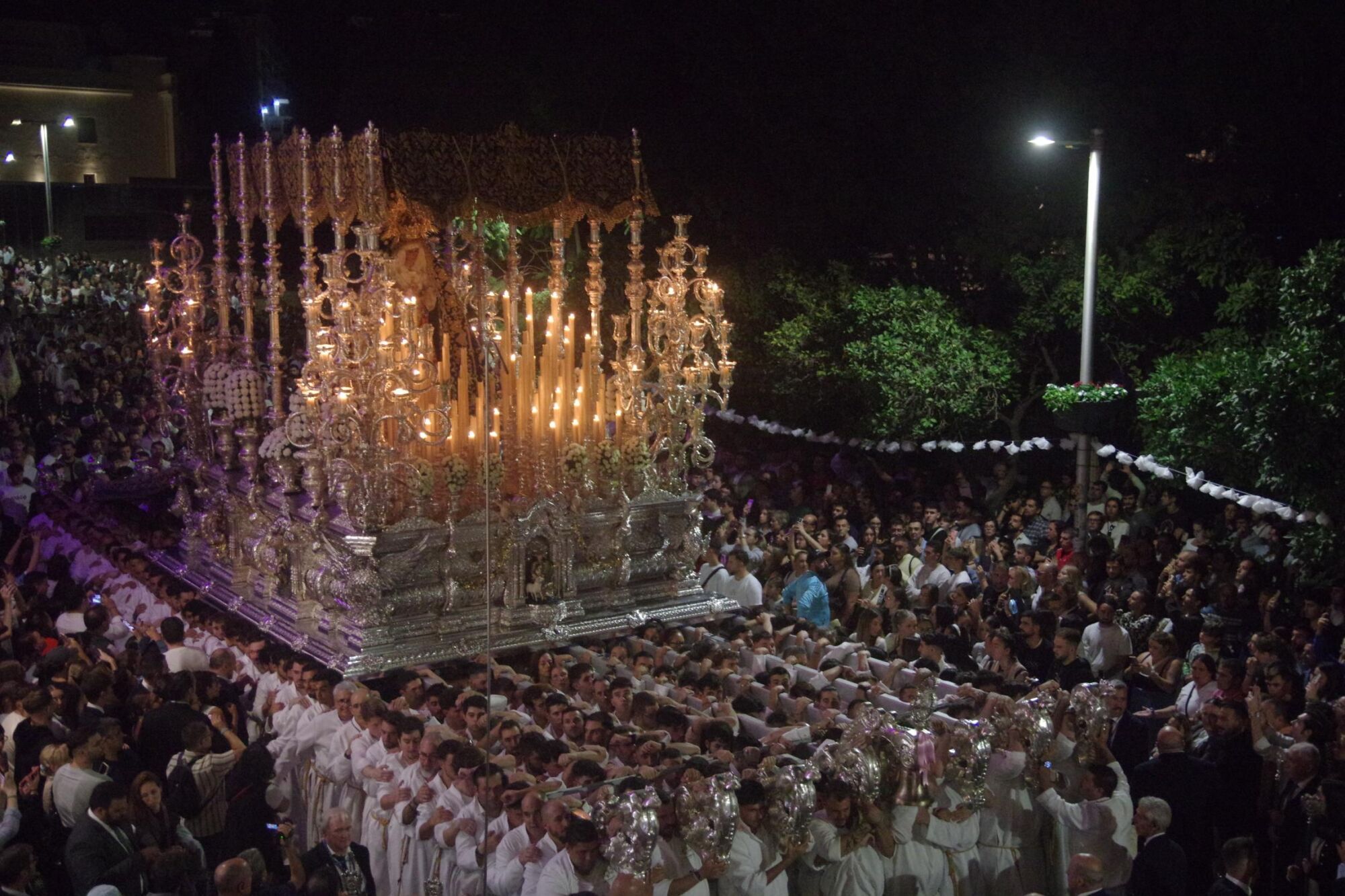 Traslado de la Virgen del Gran Perdón por el centenario del Prendimiento