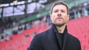 El técnico del Bayer Leverkusen, Xabi Alonso.