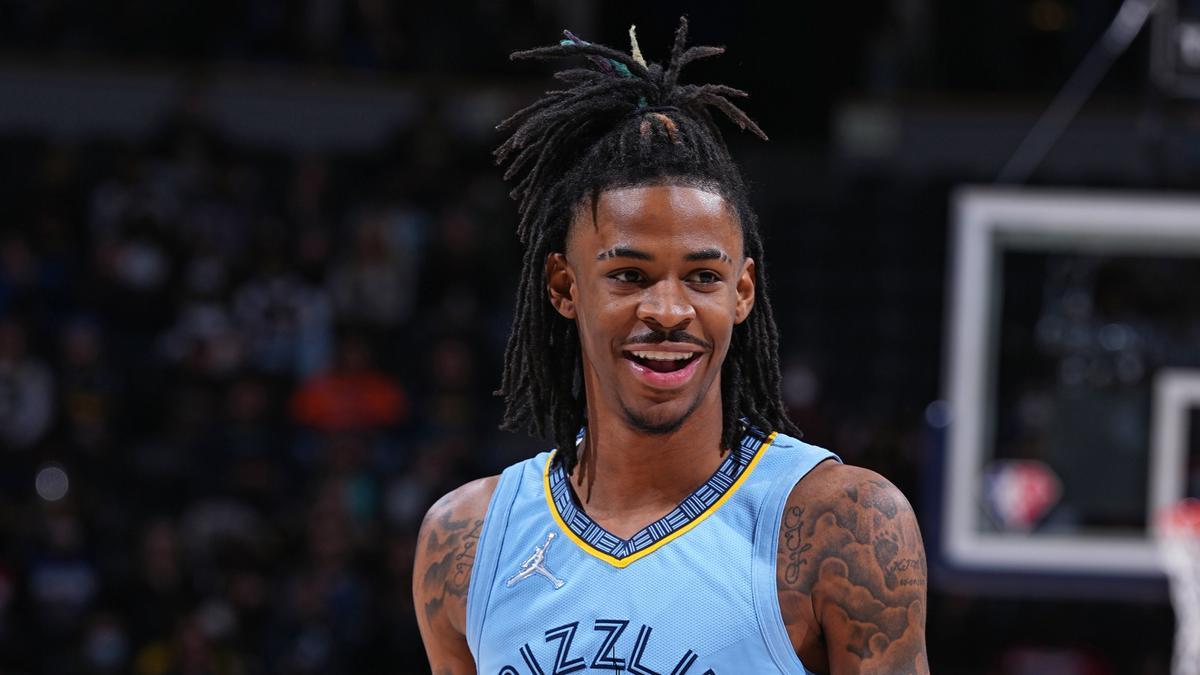 Ja Morant, de los Memphis Grizzlies.