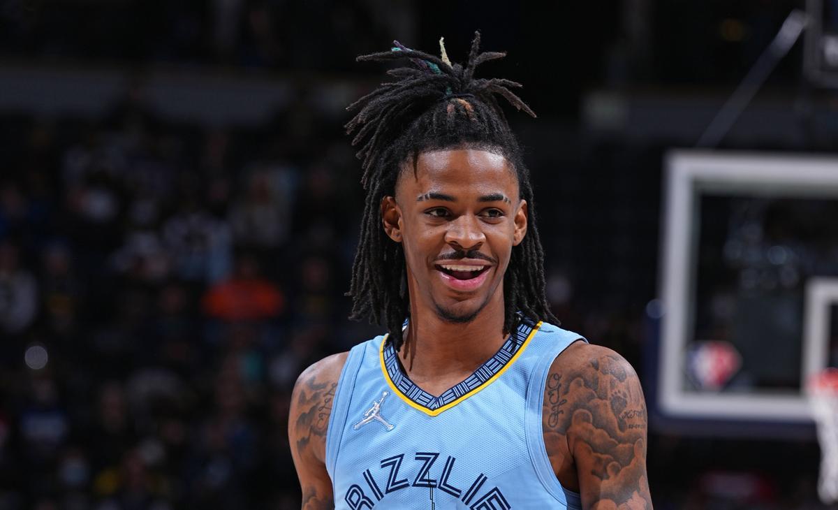 Ja Morant, de los Memphis Grizzlies.