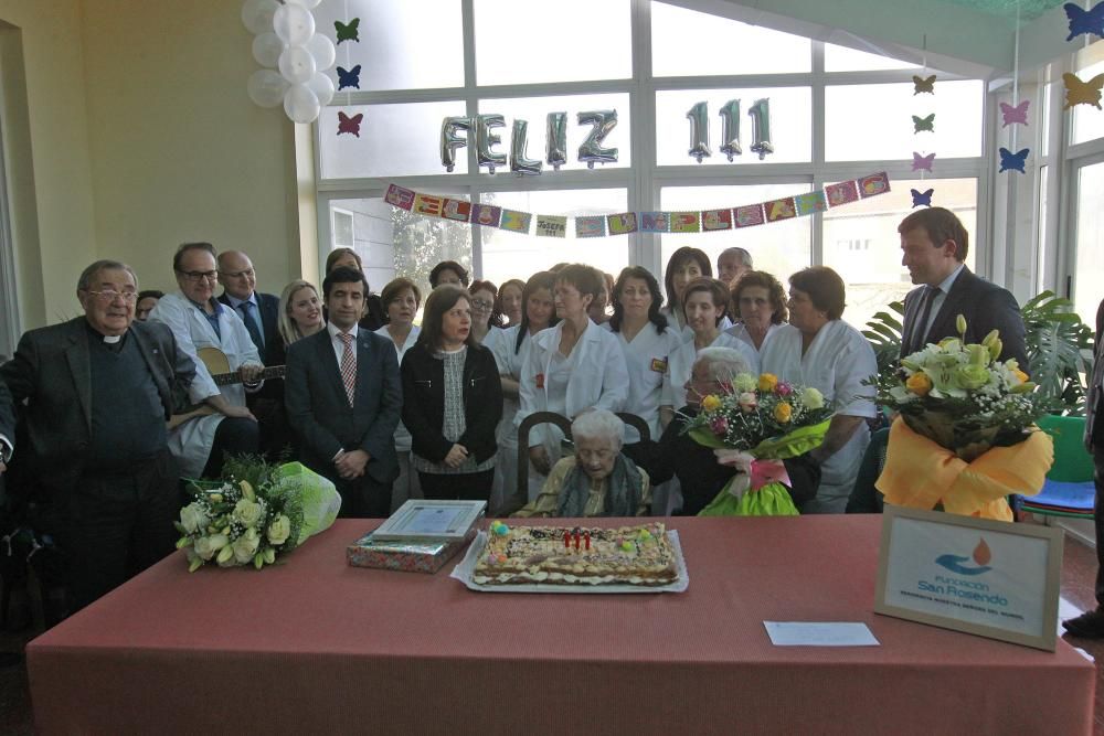 Josefa Álvarez, 111 años cantando