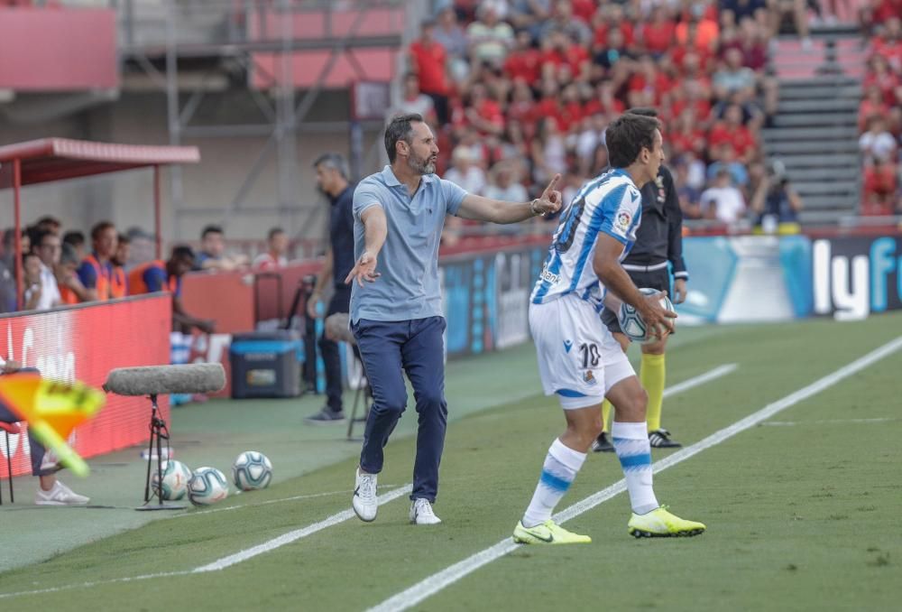 Mallorca-Real Sociedad: Los bermellones encajan su primera decepción