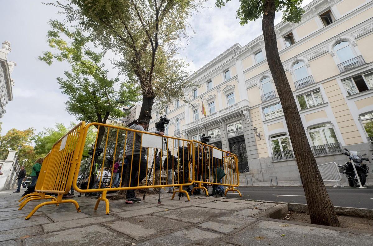Archivo - Fachada del Consejo General del Poder Judicial (CGPJ), en Madrid (España).