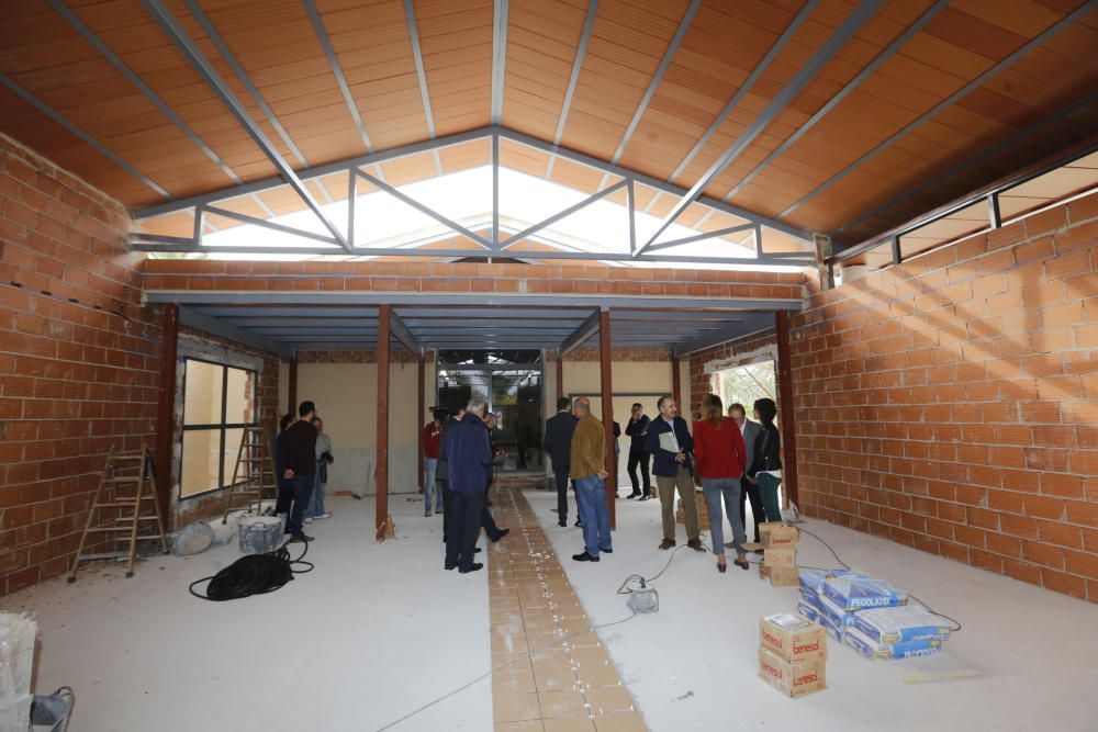 Obras en el Museo de Pusol