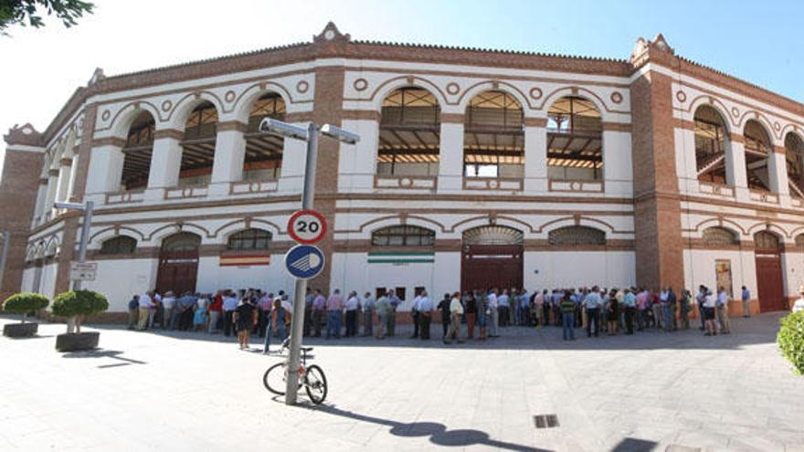 La plaza de toros de La Malagueta.