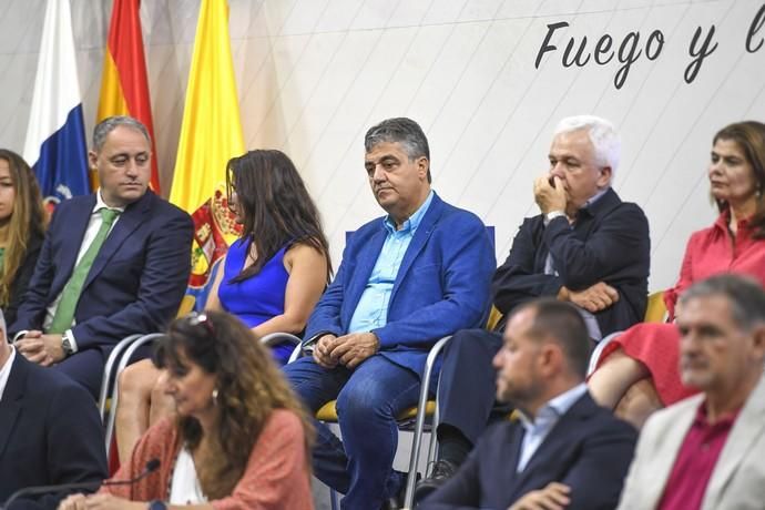 CANARIA. CABILDO INSULAR. LAS PALMAS DE GRAN CANARIA. Firma del pacto de Gobierno del Cabildo de Gran Canaria y presentación de las líneas estratégicas de trabajo. Fotos: Juan Castro  | 26/07/2019 | Fotógrafo: Juan Carlos Castro