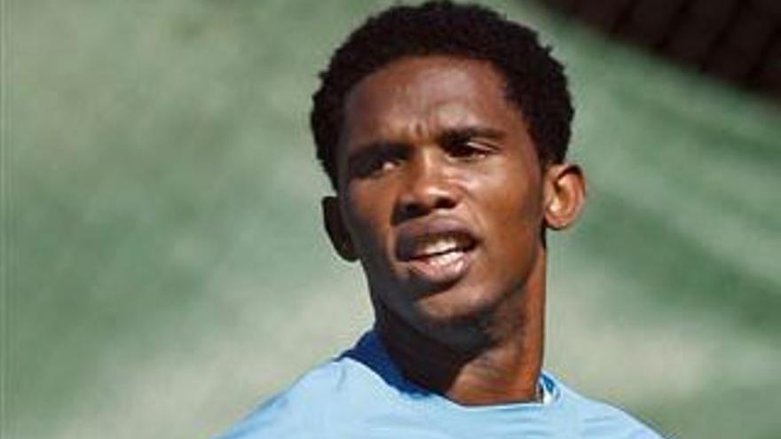 Un club uzbeko ofrecerá a Eto&#039;o un contrato multimillonario