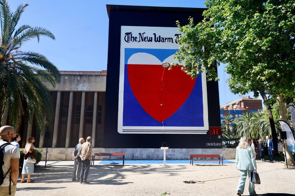 El mural 'The Heartbeat of the Ocean'