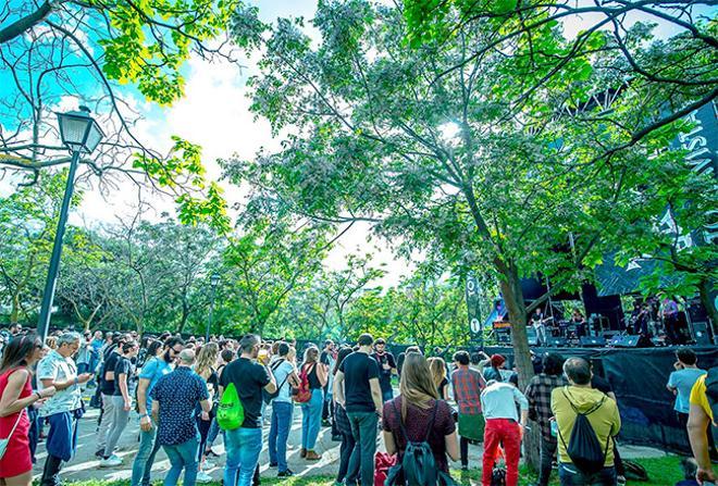 Festival 'Tomavistas' en el Parque Tierno Galván