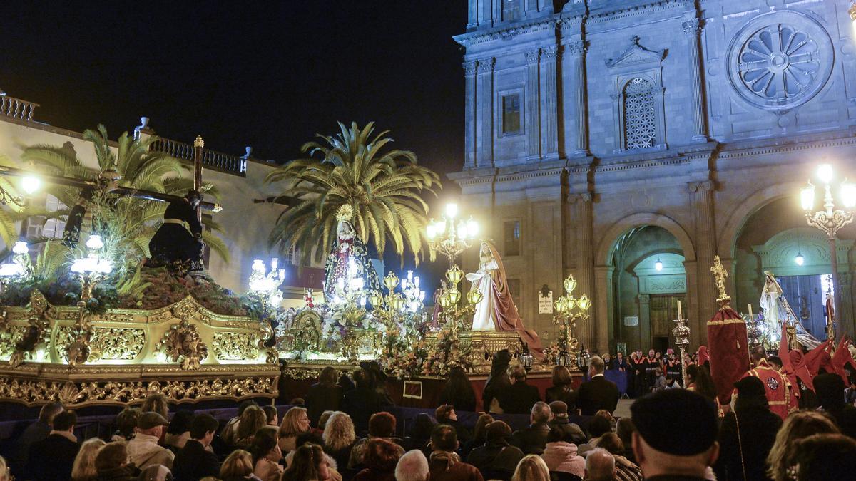 SEMANA SANTA CANARIAS 2023: Cortes de calles y carreteras al tráfico por  las procesiones de Semana Santa en Las Palmas de Gran Canaria