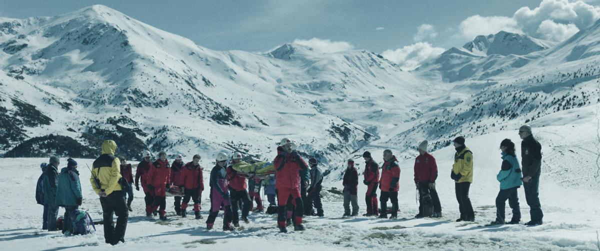 Fotograma del film que té per escenari el Pirineu