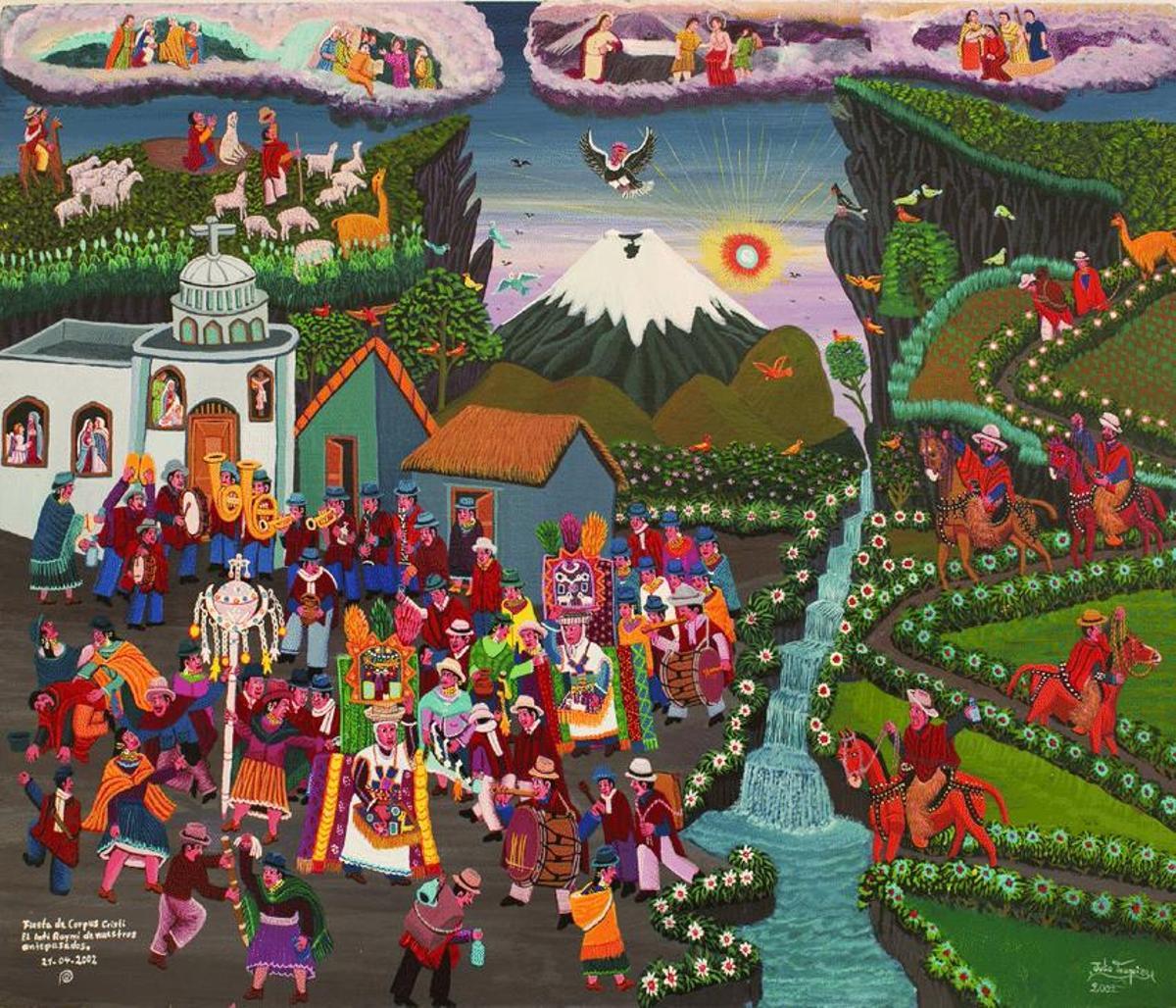 'Corpus Christi. El Inti Raymi de nuestros antepasados', de Julio Toaquiza.