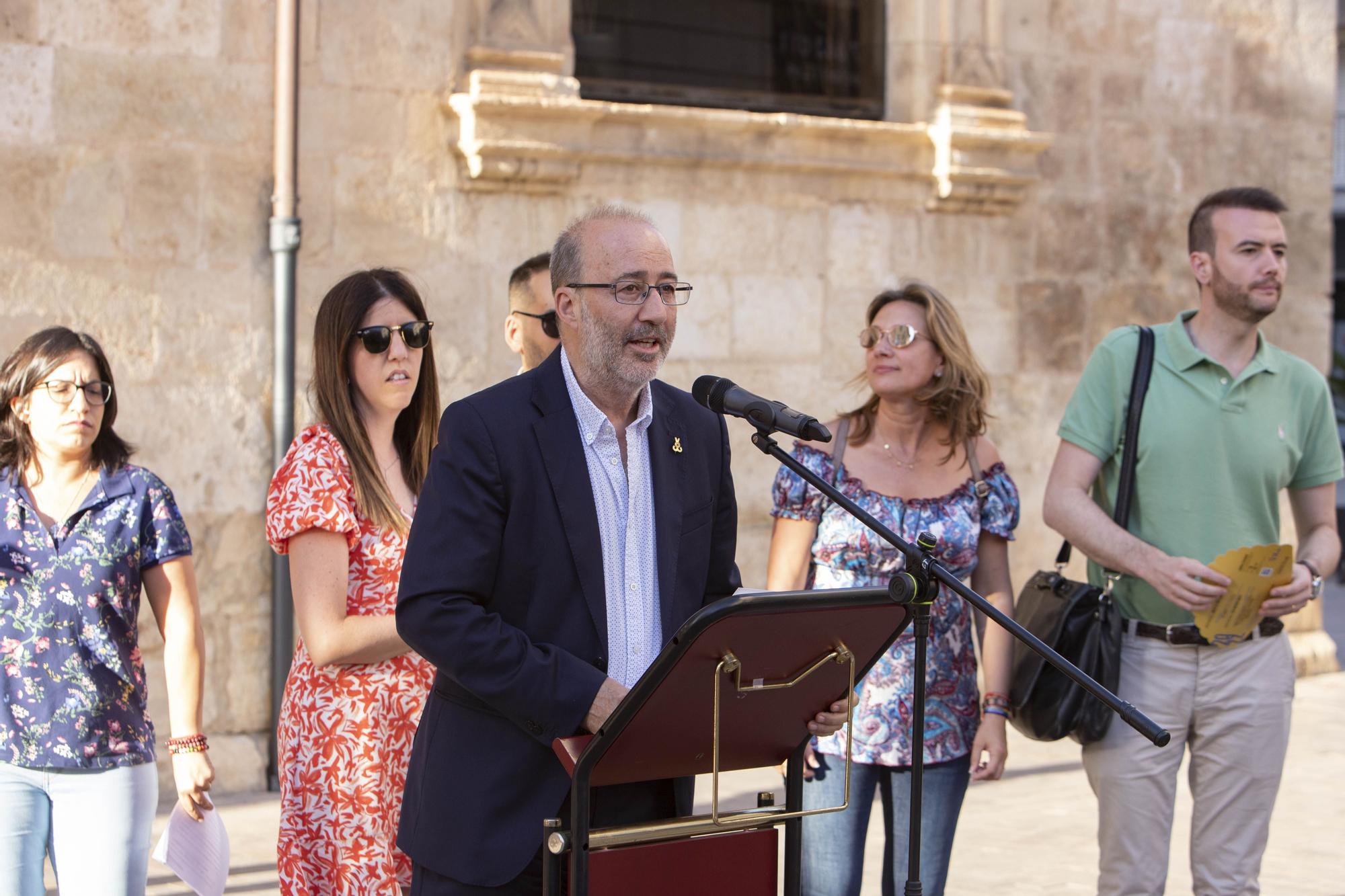 Manifestación del colectivo LGTBIQ+ en Alzira