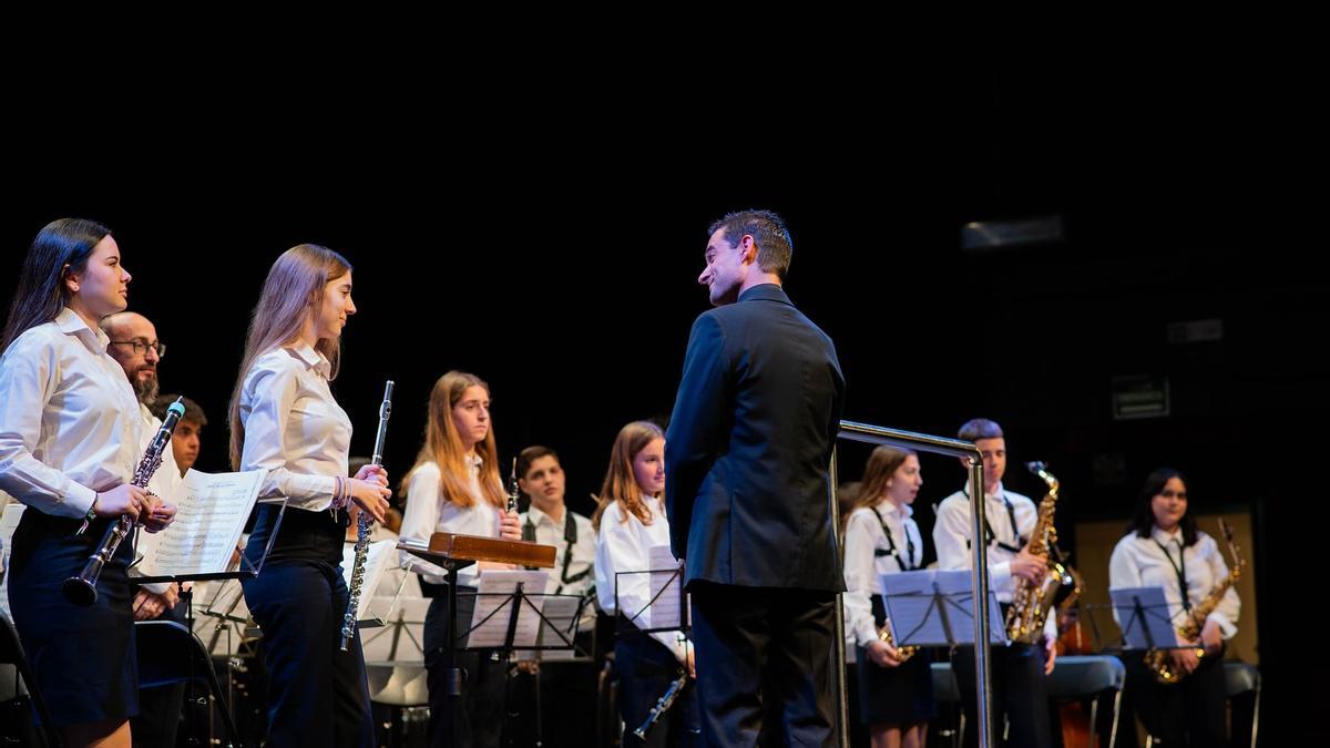 Concierto de Santa Cecilia de Burjassot el pasado año.
