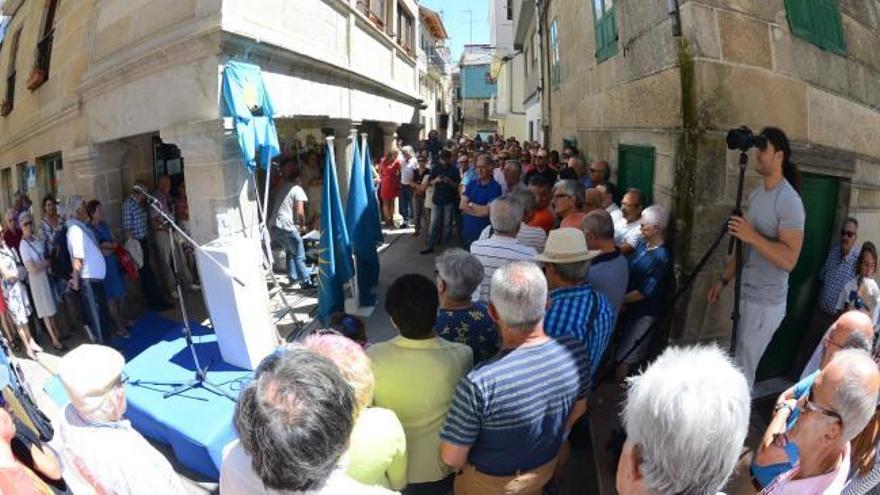 El primer alcalde de la democracia de Cangas ya tiene calle