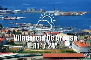 El tiempo en Vilagarcía de Arousa: previsión meteorológica para hoy, viernes 19 de abril