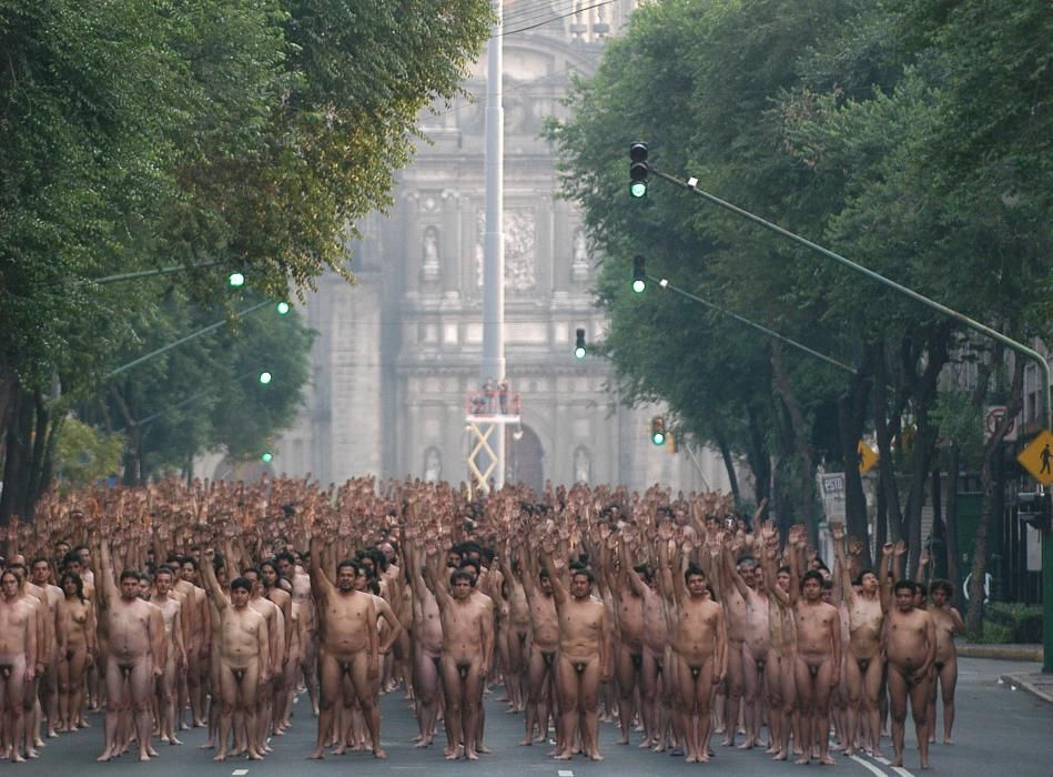 Fotografías del polémico Spencer Tunick