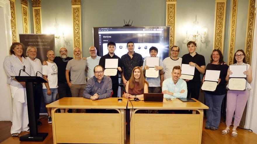 Anfaia aplaude sus proyectos con IA gracias a las becas de verano
