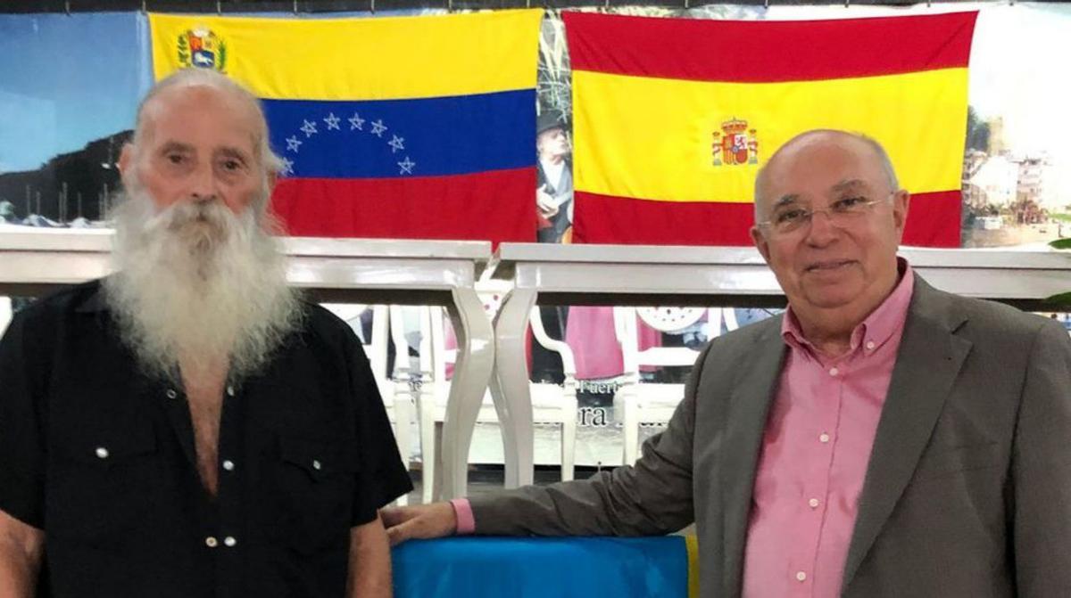 Ángel González y Francisco Trujillo, en Venezuela. | | E.D.